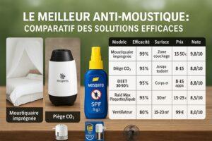 Le Meilleur Anti-Moustique 2025 Comparatif