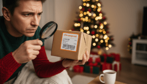 attention aux arnaques aux colis pendant noël : ne vous laissez pas tromper par les fausses étiquettes chronopost. découvrez comment les reconnaître et protéger vos envois.