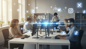 Lire la suite à propos de l’article Réseaux sociaux au travail : les limites à ne pas franchir pour protéger l’entreprise