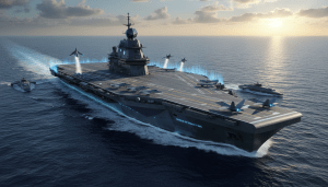Lire la suite à propos de l’article 000 tonnes : tout ce qu&rsquo;il faut savoir sur le prochain porte-avions nucléaire français