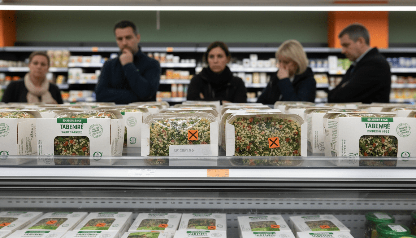 alerte consommation : leclerc retire des boîtes de taboulé périmées depuis 4 mois. découvrez les magasins concernés et les mesures à prendre pour votre sécurité alimentaire.