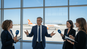 le pdg de volotea explique le supplément carburant sur les billets d’avion, le présentant comme un modèle plus équitable et transparent pour les voyageurs.