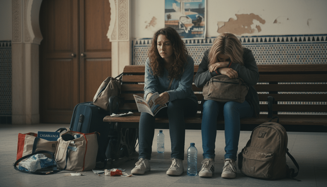 découvrez l'histoire bouleversante de deux amies victimes d'une arnaque lors d'un séjour au maroc à 600 euros, qui leur a coûté toutes leurs économies. méfiez-vous des offres trop belles pour être vraies.