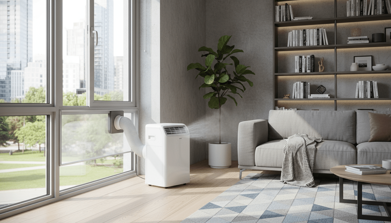 découvrez des astuces ingénieuses pour utiliser votre climatiseur mobile et dire adieu à la chaleur dans votre maison, tout en profitant d'un confort optimal cet été.