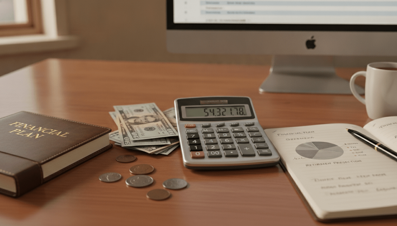 calculez facilement le montant dont vous avez besoin pour arrêter définitivement de travailler et planifiez votre retraite en toute sérénité.