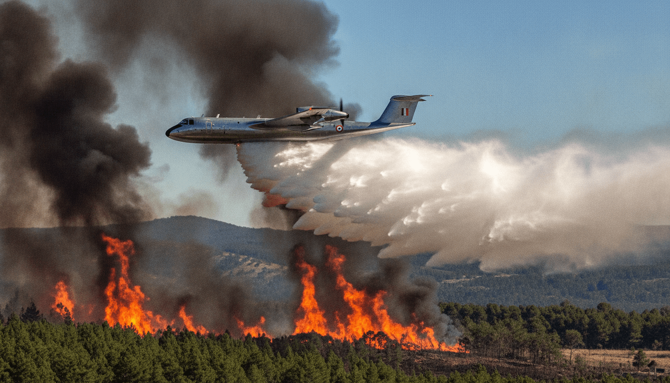découvrez le frégate, le nouveau bombardier d'eau français révolutionnaire, offrant une performance deux fois supérieure à celle des canadair pour la lutte contre les incendies.