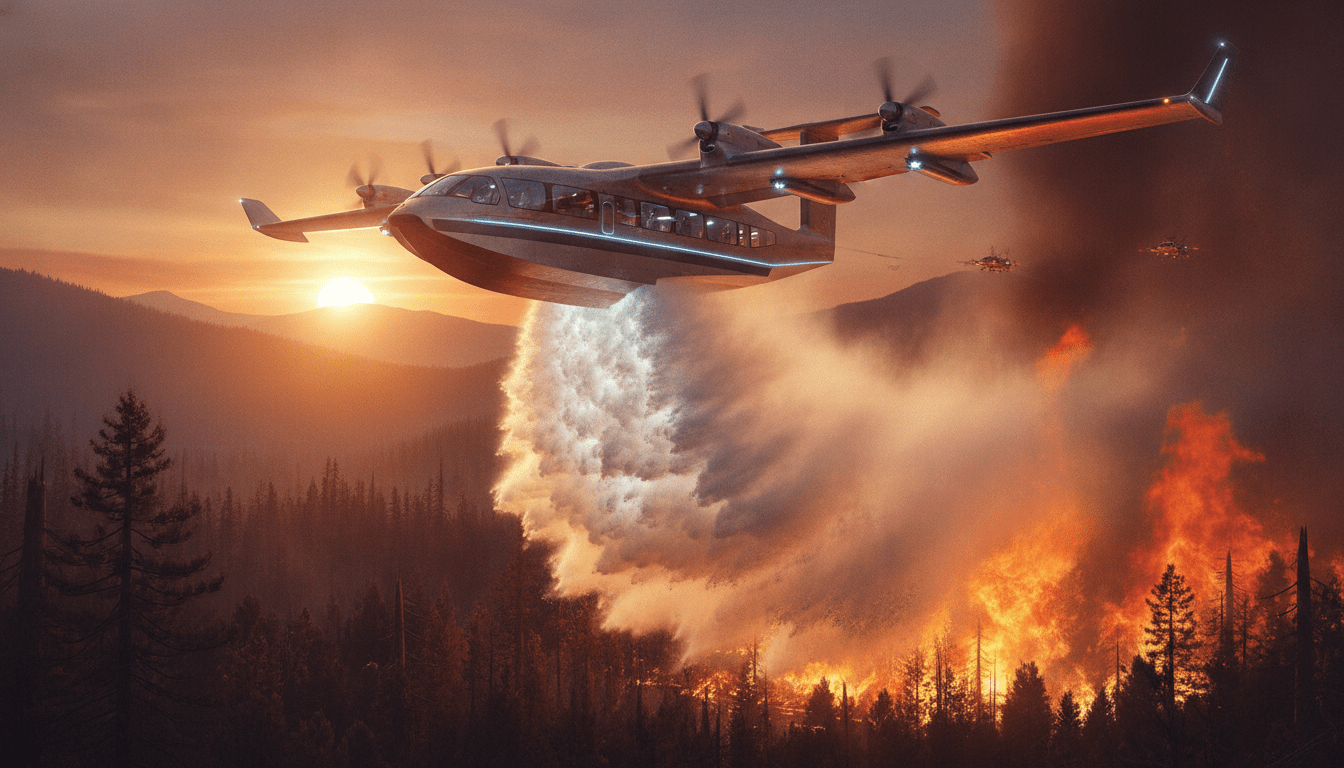 découvrez le frégate, le nouveau bombardier d'eau français, deux fois plus performant que les canadair, pour une lutte efficace contre les incendies.