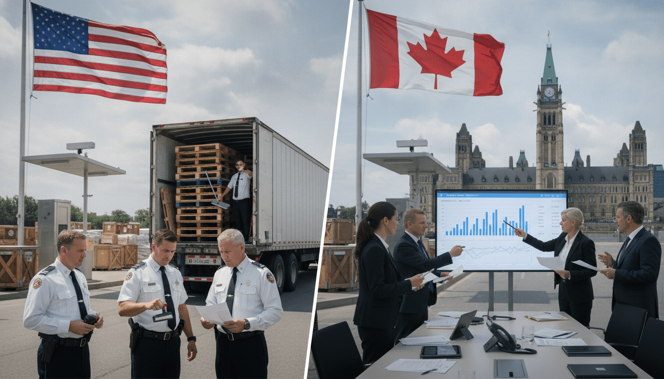 le conflit commercial s'intensifie : les états-unis imposent des droits de douane à 50 % sur le canada, tandis qu'ottawa prépare une réponse stratégique pour protéger ses intérêts économiques.