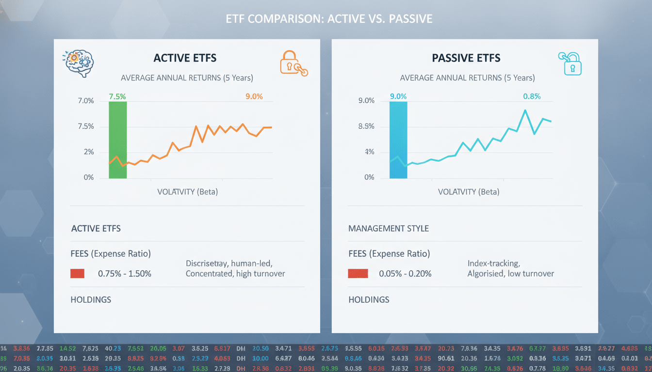 découvrez les 5 critères essentiels pour choisir entre un etf actif ou passif pour votre pea et optimiser votre stratégie d'investissement.