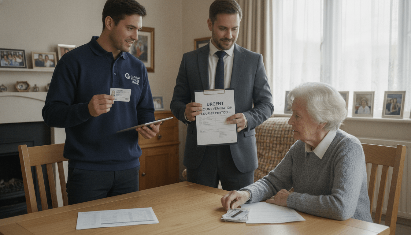 découvrez comment les escrocs se font passer pour des coursiers bancaires pour tromper les clients et apprenez à reconnaître ces fraudes afin de vous protéger efficacement.