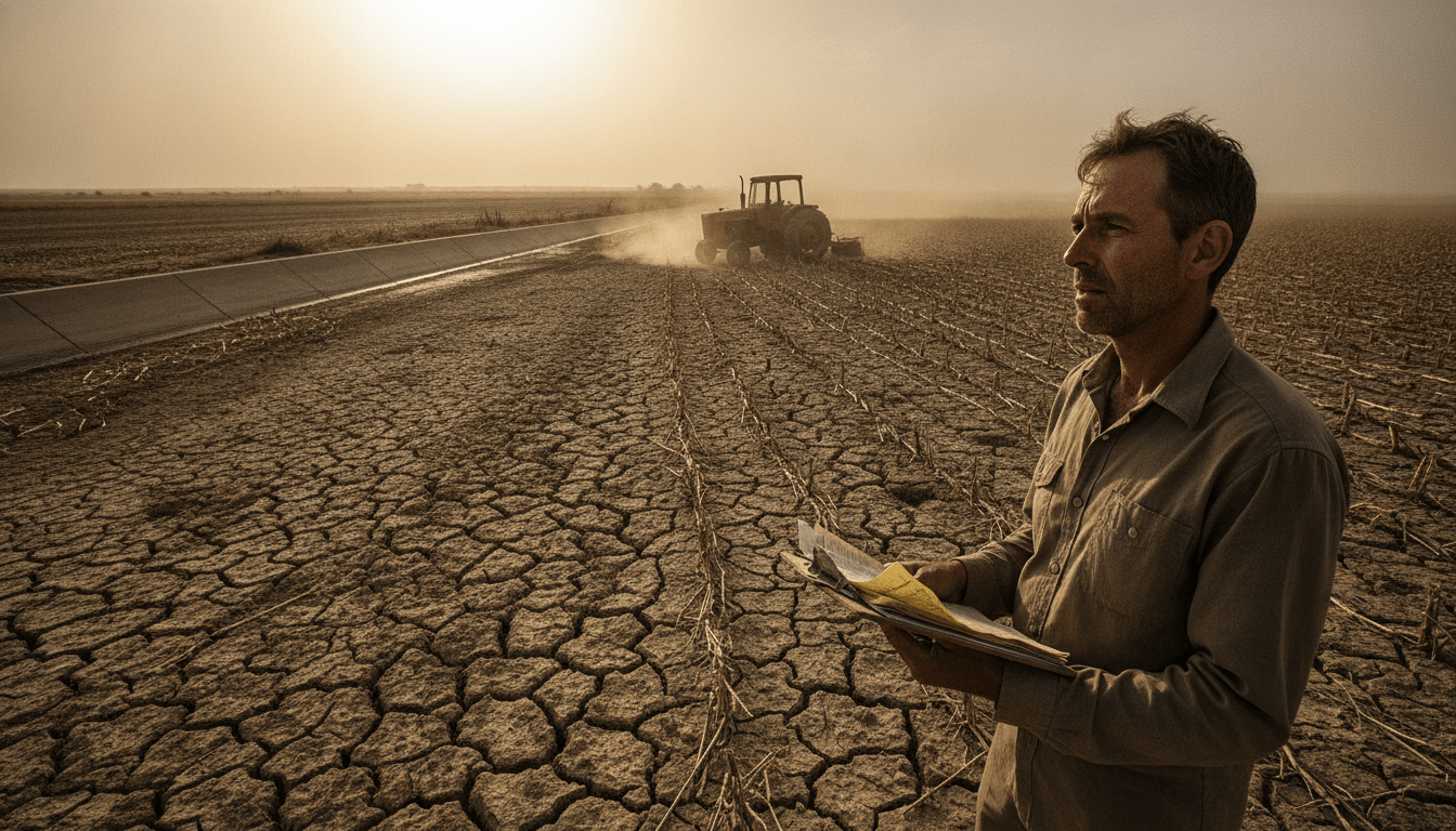 découvrez comment la sécheresse fait grimper les charges des agriculteurs jusqu'à 18 000 euros par mois, impactant lourdement leur activité et leur avenir.