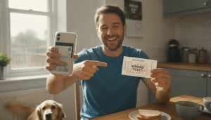 Lire la suite à propos de l’article EuroMillions : un homme découvre un ancien ticket caché dans sa coque de téléphone, remporté à 1 million d’euros