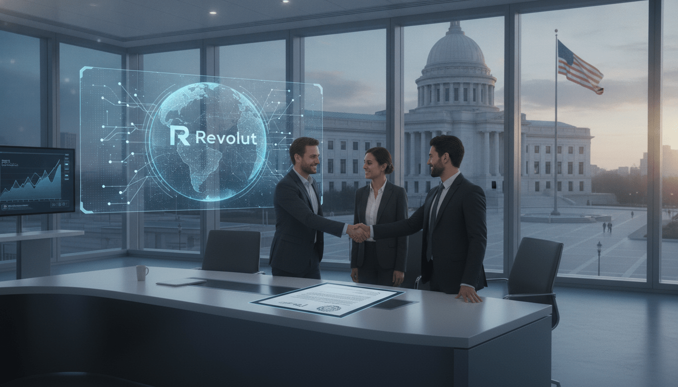 revolut obtient une licence bancaire temporaire, marquant sa première étape officielle pour s'implanter sur le marché bancaire américain et étendre ses services aux états-unis.